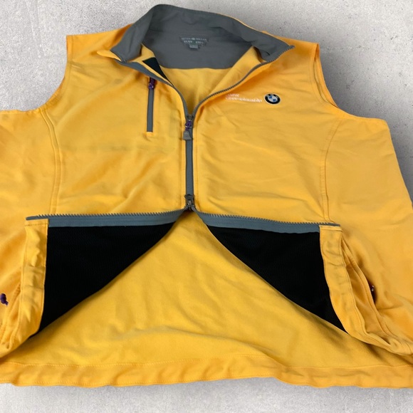Peter Millar Vest Element 4 Full Zip Windblock Men’s Large BMW Championship B22 - Picture 3 of 14